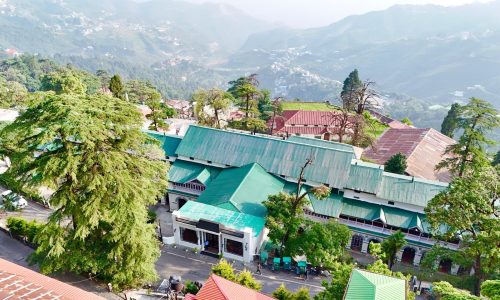 View of Hakman's in Mussoorie Hills
